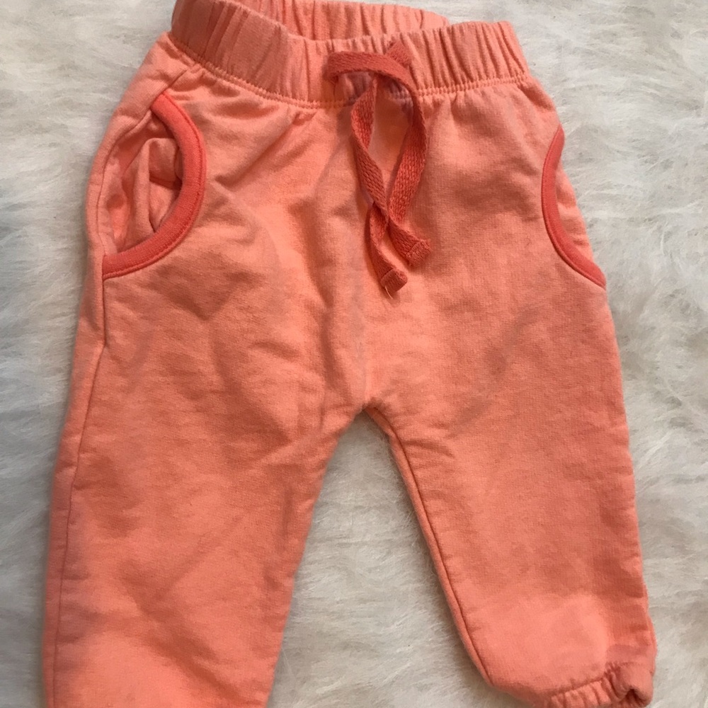 Unisex coral joggers